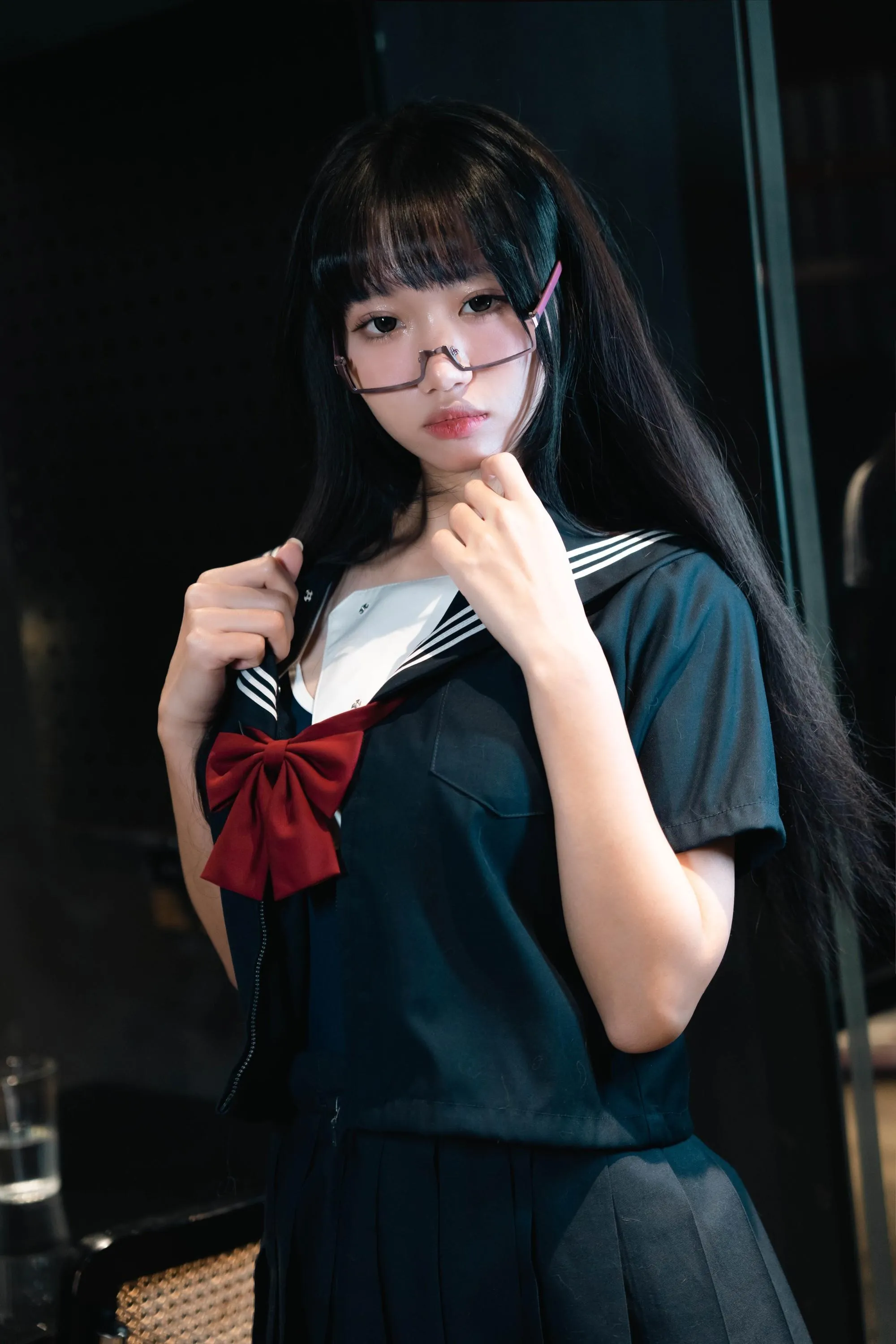 柒柒要乖额 – NO.043 白丝死库水 [140P]插图2